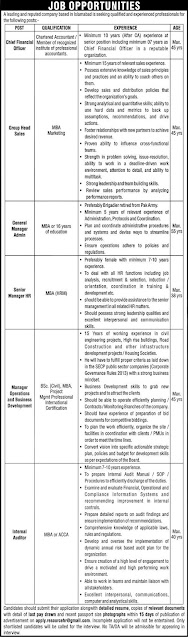 Private Company Islamabad Jobs 2024