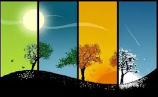 painting of trees on hily ground with different colours in background teaching life lessons