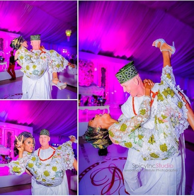 Six beautiful photos from Mariam Adeyemi's wedding to white hubby