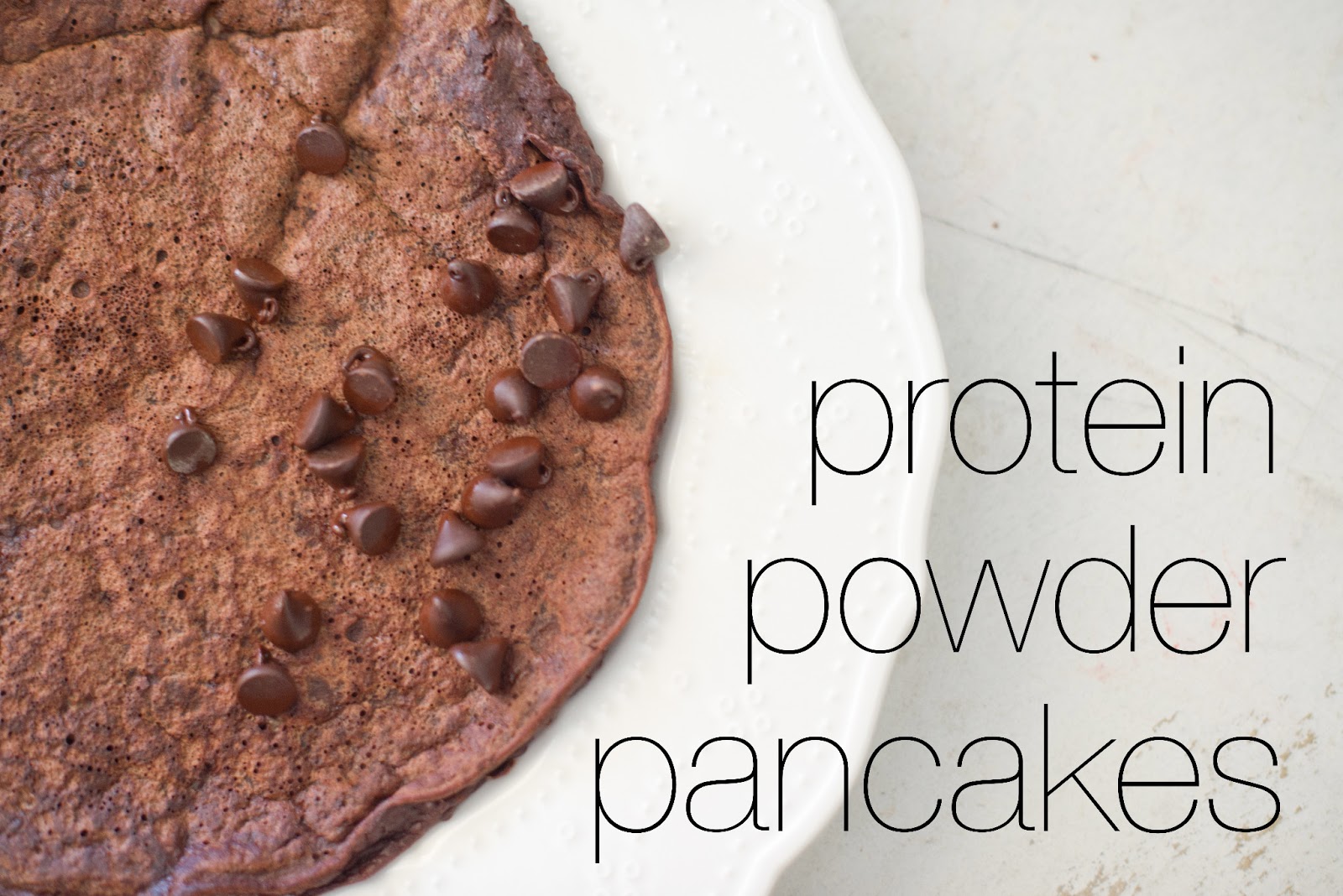 recipes make Pancake flour or from oil  from how No  still  powder powder. protein but pancakes to made protein