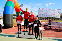 Ilaria Bergaglio e Stefano Velatta a premi alla Half Marathon di Livorno. Vincono Stefano Massini e Claudia Marietta