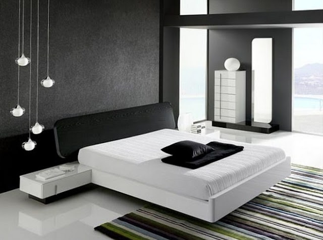 Black and White Bedroom Ideas