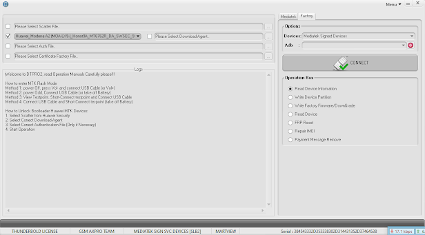 DT Pro MTK Software Repair Imei Update Devices with Mtk processor