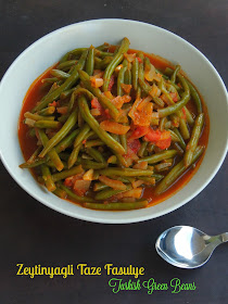 Zeytinyagli Taze Fasulye, Turkish Green Beans Stew