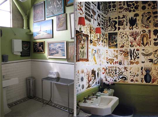 Atomic Lilly Ranch UGLY  bathroom  complete with ugly  photos 