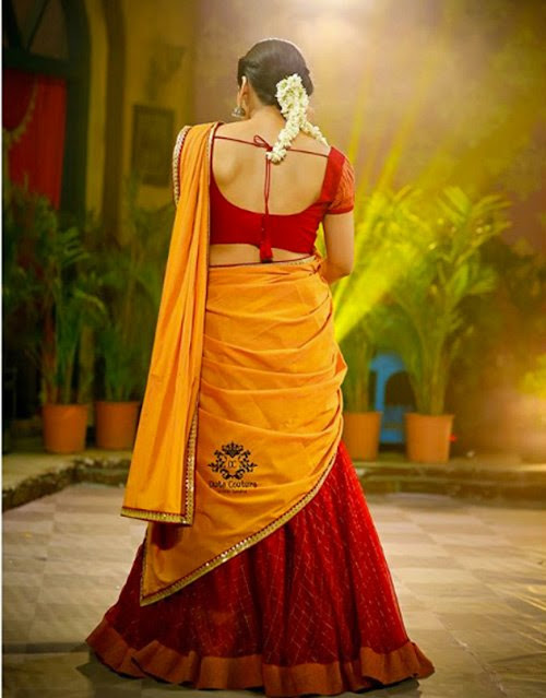 Rashmi Gautham in Yellow Saree: Vibrant Elegance