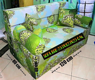 Harga sofa bed inoac no 4 ukuran 200x120x20cm