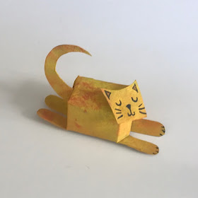 toilet paper roll cat paper roll crafts for kids