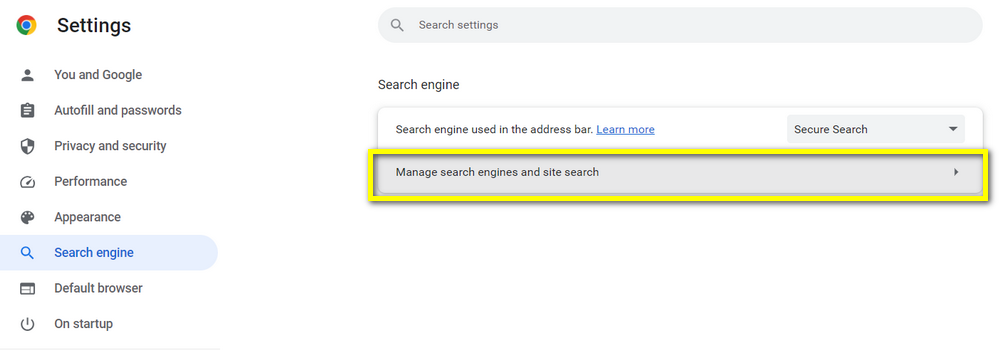 How To Remove Yahoo Search from Google Chrome Omnibox