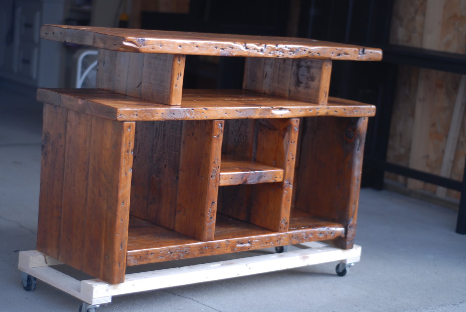 LG Custom Woodworking: Custom TV stand