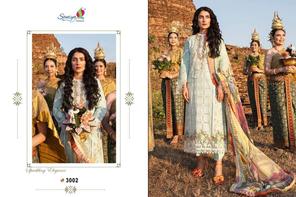 Mushq Vol 9 Saniya Trendz Pakistani Salwar Suits Manufacturer Wholesaler