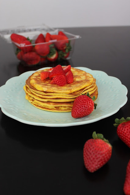 KETO Strawberry Cheesecake Pancake Recipe