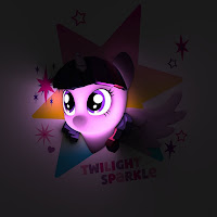 My Little Pony 3D Wall Deco Light Twilight Sparkle