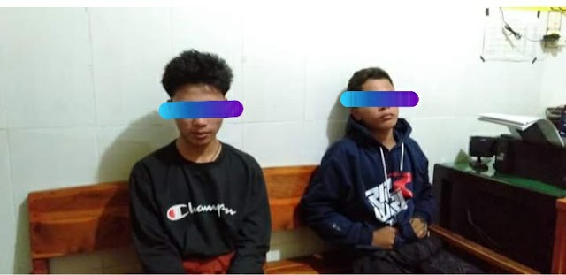 Dua Pemuda Tertangkap Kamera CCTV saat mencuri Gas LPG