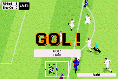 FIFA 2003 (GBA) gameplay footage