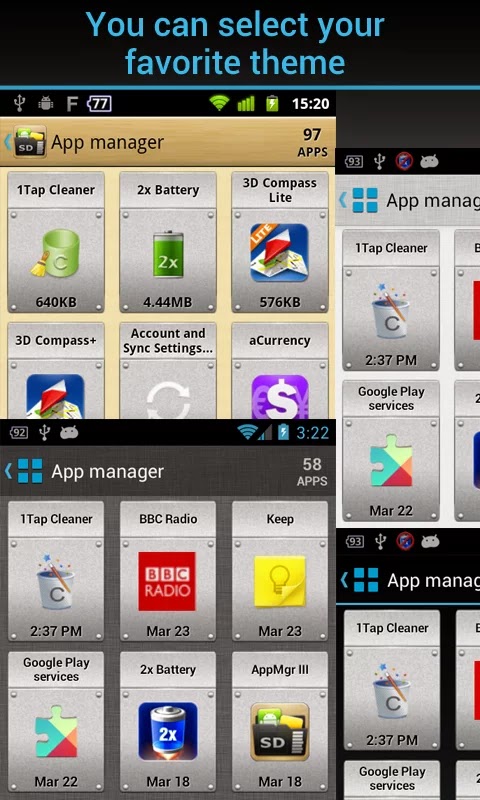 AppMgr Pro III (App 2 SD) v3.35 Patched