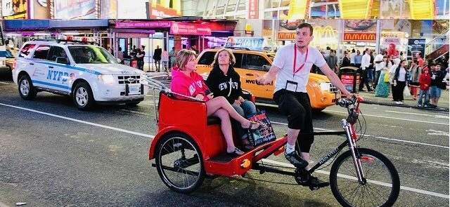 Midtown, Manhattan Pedicab Tours