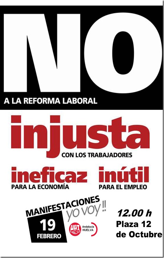 Cartel manifestaciónx