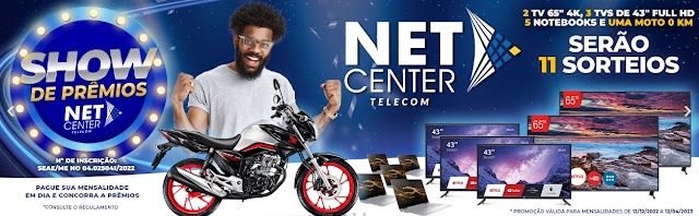 PROMOÇÃO SHOW DE PRÊMIOS NETCENTER