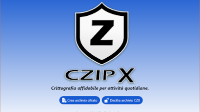 Rilasciata la beta pubblica di CZIP X,la nuova utility multi piattaforma di crittografia file