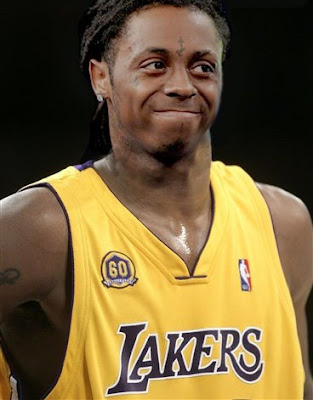 Well, it's apparent that Lil' Wayne is quite a Kobe fan. Check out his song 