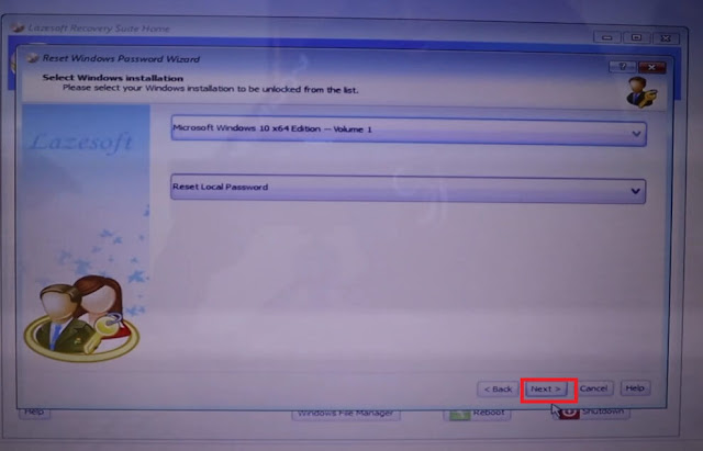 تحميل شرح lazesoft recovery suite home edition