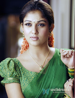 Nayan Thara in green costume
