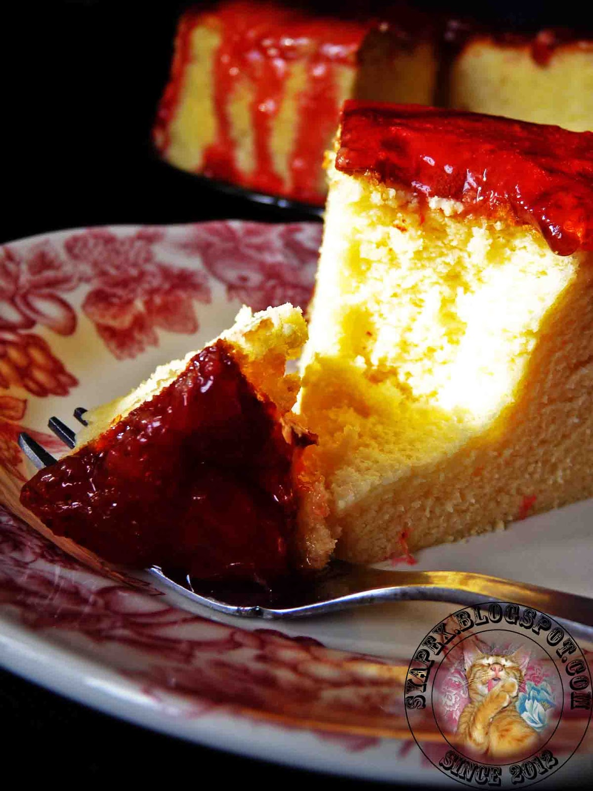 Syapex kitchen: Cheddar Cheese Cake