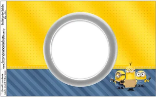 Minions Movie, Free Printable Candy Bar Labels.