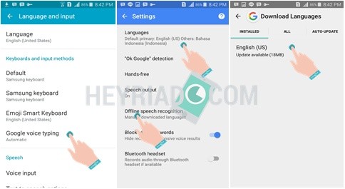  Menggunakan Penelusuran Suara Google melalui aplikasi voice search di Android menawarkan  Cara Menggunakan Google Voice Search Offline Di Android