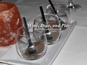 Smoked salt selections at the Council Oak Steakhouse in Tampa, Florida