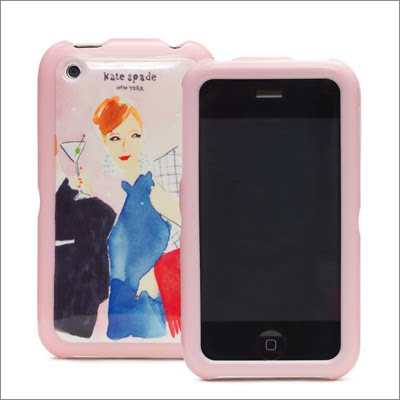 iphone 4 covers pink. Kate Spade iPhone Cover (Pink)