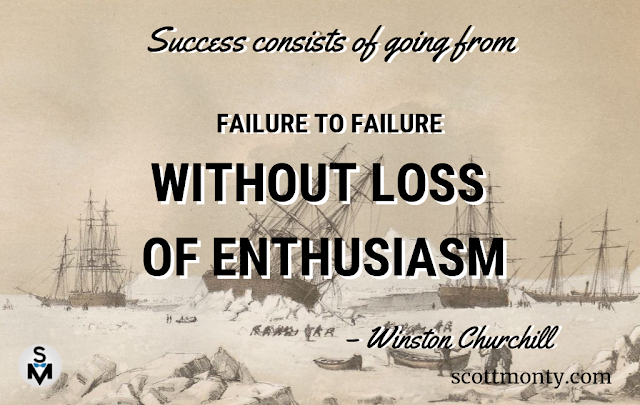 Churchill on success