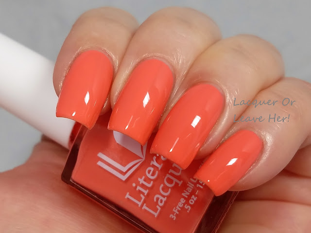 Literary Lacquers Salmon Chanted Evening