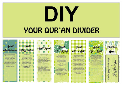Cover DIY Quran Divider