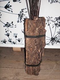 DIY barkvase