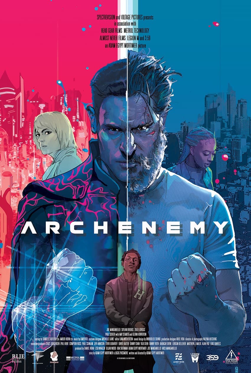 RLJE Films показала полный трейлер Archenemy - фантастического боевика с Джо Манганьелло