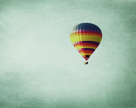 Single Hot Air Balloon Photography by Lora Risley Images on Etsy