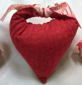 Heart Sachet or Pincusion @craftsavvy #craftwarehouse #valentines #day #sew #diy #
