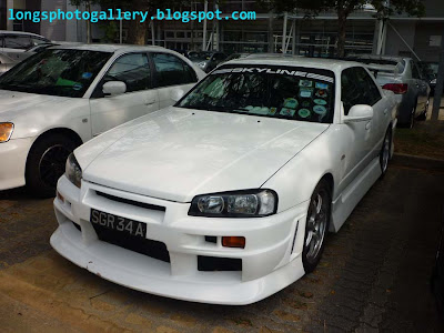 Modified Nissan Skyline ER34