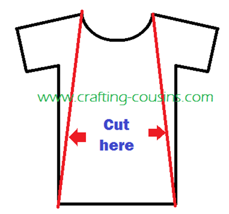tee shirt cut