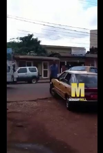 Unbelievable! See How Taxi Drivers Nearly Killed Themselves in Broad Daylight Over Passengers (Video)