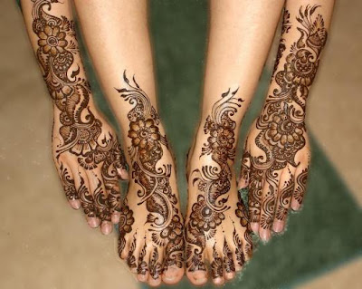 Beautiful Mehndi Designs Hand And Feet