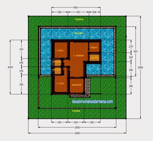 Desain Kerangka Rumah  Kayu  Contoh Z