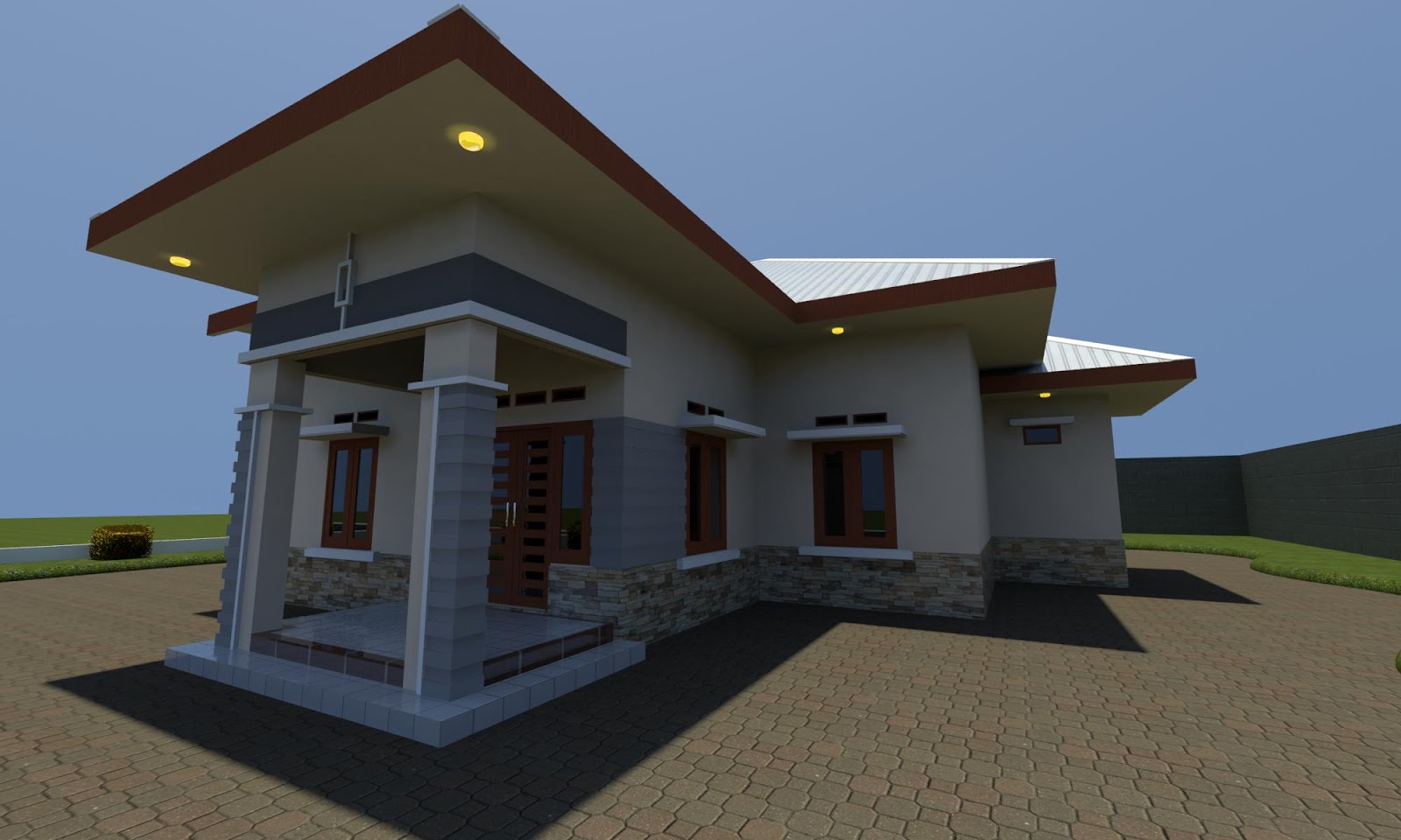 45 Desain Rumah Minimalis Kota Sisi Rumah Minimalis