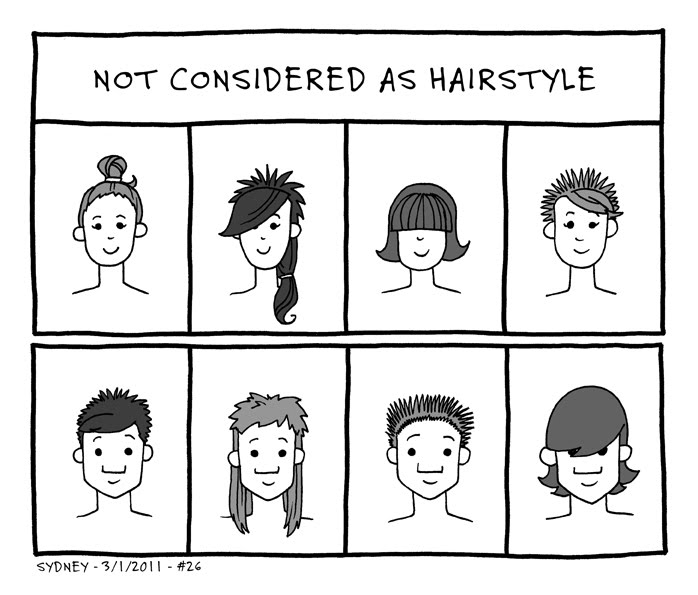 Honestley people There are some hairstyles that should not be considered 