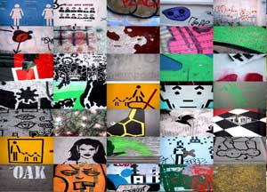 Talking wall graffiti art