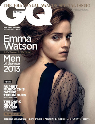 Emma Watson in GQ Cover Magazine UK October 2013