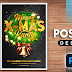 Merry X-Mas Party Poster Design Photoshop 2021