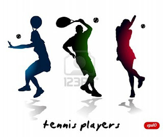 jugadores, tenis, tennis, players